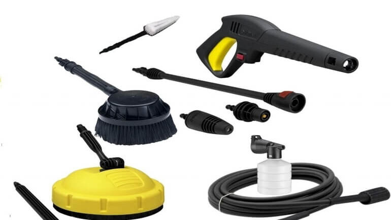 kit di accessori per idropulitrice