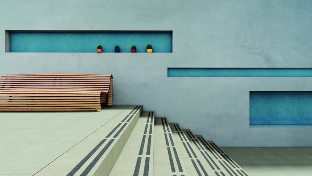 scale con strisce antiscivolo